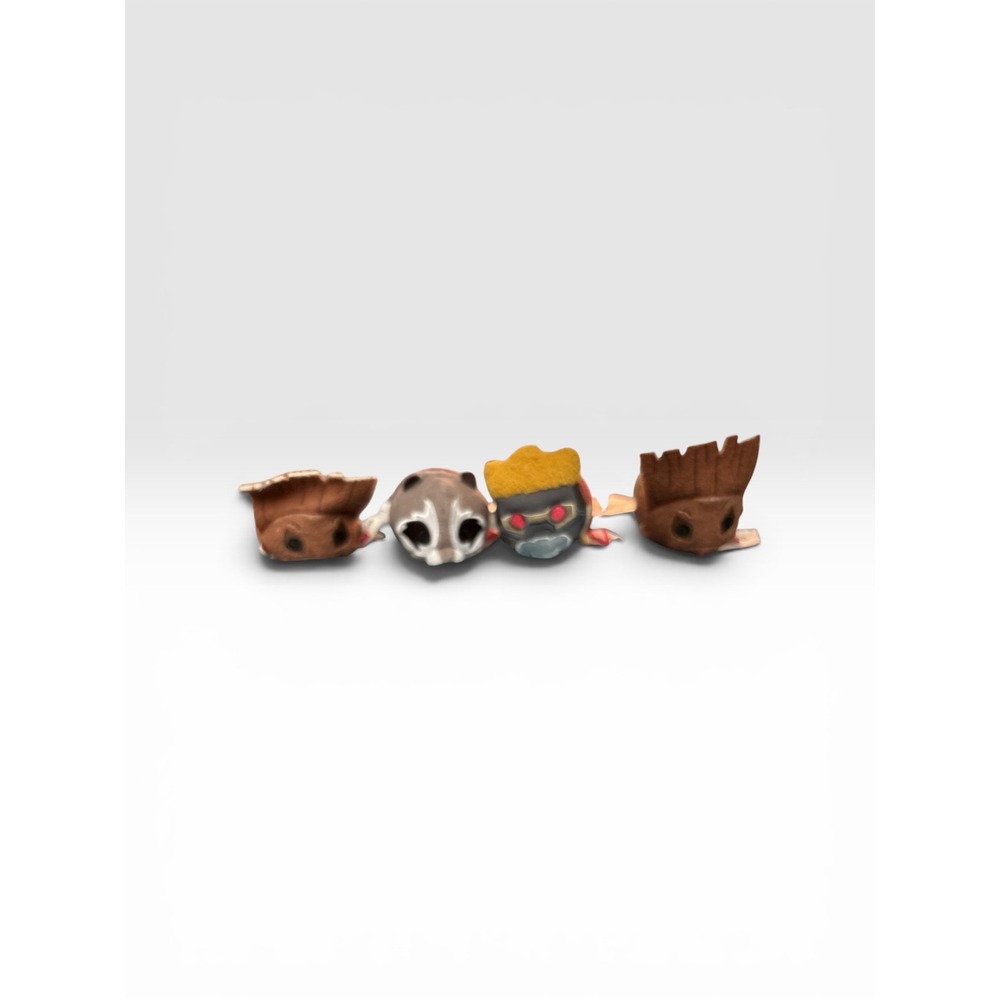 Disney Marvel Guardians of the Galaxy Tsum Tsum Plush Set Star-Lord Rocket Groot